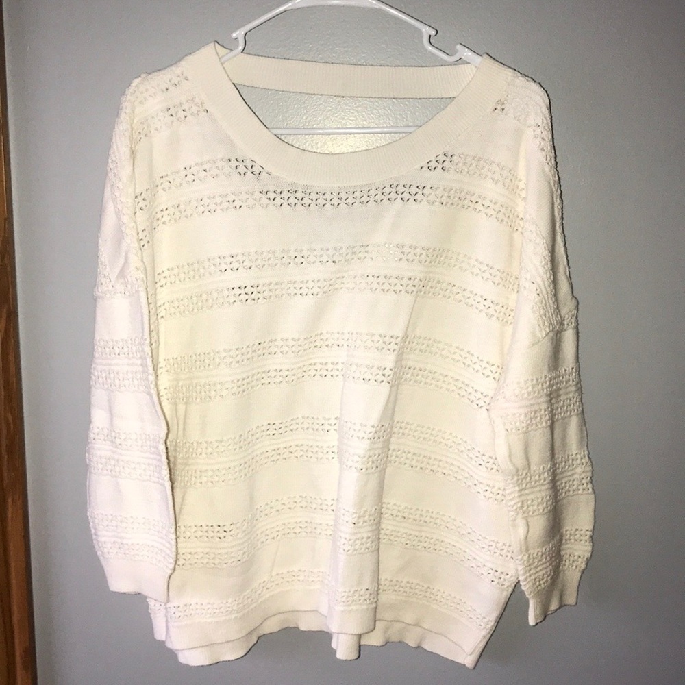 Cream Knit sweater